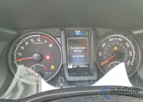 2022 Toyota Tacoma Sr V6 z USA, uszkodzony, nr VIN 3TMCZ5AN1NM507486